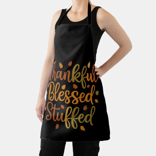 Thankful Blessed Stuffed Apron Schürze (InSitu)