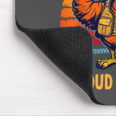 Thankful For Dom Proud Veteran Patriotic Thanksgiv Mousepad (Ecke)