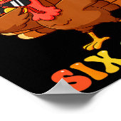 Thankful For Six Seven 6 7 Meme Thanksgiving Turke Poster (Ecke)