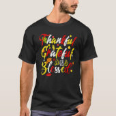 Thankful Grateful And Blessed Fall Autumn Thanksgi T-Shirt (Vorderseite)