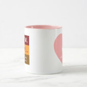 Thankful Grateful Blessed Mug Tasse (Zentrum)