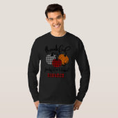 Thankful Grateful Blessed Nonnie Autumn Fall Pumpk T-Shirt (Vorne ganz)