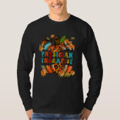 Thankful Grateful Blessed Physical Therapist Autum T-Shirt (Vorderseite)