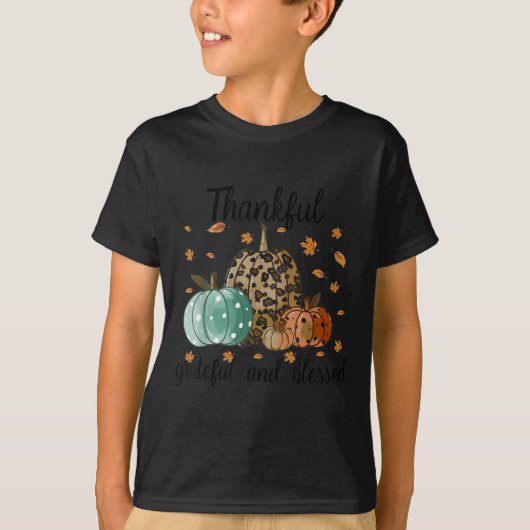 Thankful Grateful Blessed Shirt For Women Funny Ch (Vorderseite)