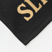 Thankful Grateful Slightly Feral Funny Raccoon Aut Fleecedecke (Ecke)