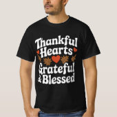 Thankful heart - autumn leaf tee (Vorderseite)