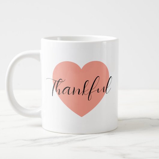 Thankful  Jumbo-Tasse (Links)