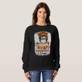 thankful kindergarten teacher fall thanksgiving me sweatshirt (Vorne ganz)