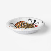 Thankful Patchwork Pumpkin Pappteller (Gewinkelt)