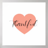 Thankful Poster (Vorne)
