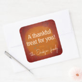 Thankful Treat Sticker -Autumn Warmth (Umschlag)