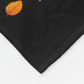 Thankful Turkey Funny Scrub Nurse Fall Thanksgivin Fleecedecke (Ecke)