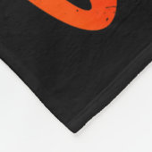 Thankful Vibes Turkey Retro Groovy Thanksgiving Ra Fleecedecke (Ecke)