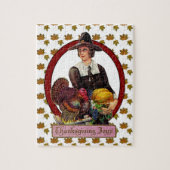 Thankgiving Freudepuzzlespiel Puzzle (Vertikal)