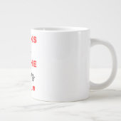 Thanks For All The Orgasms Black Jumbo-Tasse (Rechts)