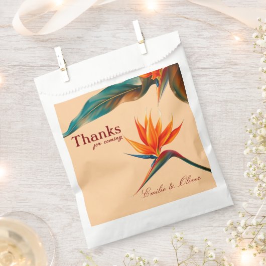 Thanks for coming and your name geschenktütchen (Ausgeschnitten)