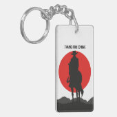 Thanks for coming - cowboys schlüsselanhänger (Vorderseite links)