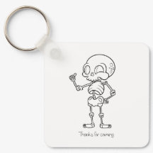 Thanks For coming skull