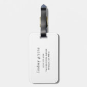 Thanks You  Gepäckanhänger (Rückseite vertikal)