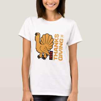 Thanksgiving 2026 Design Depicting A Gobbling Turk T-Shirt