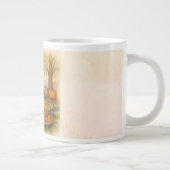 Thanksgiving, A time to Reflect and Be Thankful Jumbo-Tasse (Rechts)