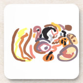 Thanksgiving autumn getränkeuntersetzer (Vorderseite)