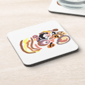 Thanksgiving autumn getränkeuntersetzer (Linke Seite)