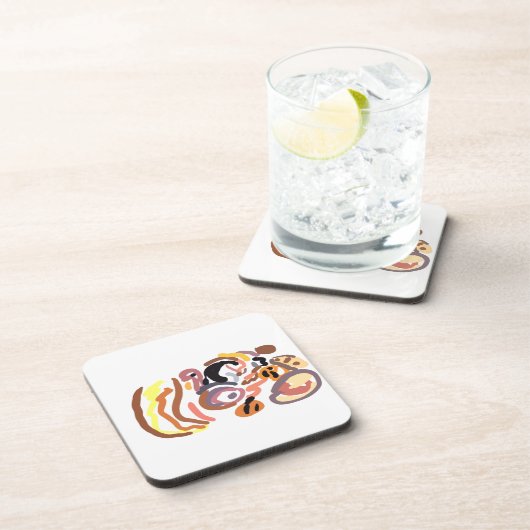 Thanksgiving autumn getränkeuntersetzer (Rechte Seite)