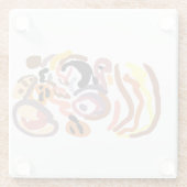 Thanksgiving autumn glasuntersetzer (Rückseite)