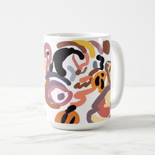 Thanksgiving autumn kaffeetasse (VorderseiteRechts)