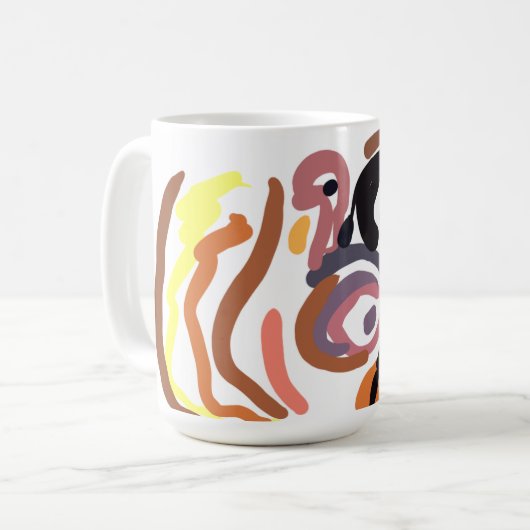 Thanksgiving autumn kaffeetasse (Vorderseite Links)