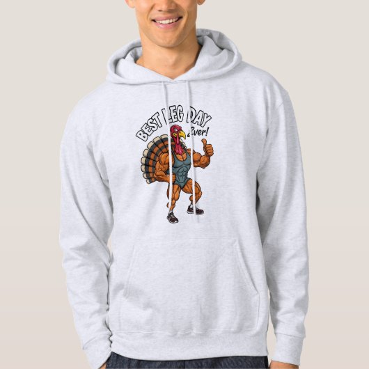 Thanksgiving Beintraining Erwachsener Pullover Hoo (Vorderseite)