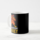 Thanksgiving Birthday Funny Bday Born On Thanksgiv Kaffeetasse (Vorderseite Links)