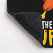 Thanksgiving Birthday Funny Bday Born On Thanksgiv Mousepad (Ecke)