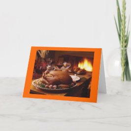 Thanksgiving Blessings Feiertagskarte