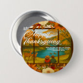 Thanksgiving Button (Vorne & Hinten)