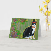 Thanksgiving Calliope  Karte (Gelbe Blume)