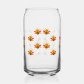 Thanksgiving Can Glass Thanksgiving Home Decor Dosenglas (Rechts)