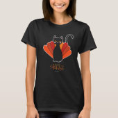 Thanksgiving Cat   T-Shirt (Vorderseite)