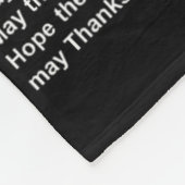 Thanksgiving Christmas Preiselbeersauce Nährwertan Fleecedecke (Ecke)