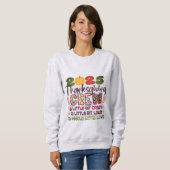Thanksgiving Crew 2025 Shirt | Family Fall Sweatsh (Vorne ganz)