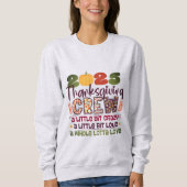 Thanksgiving Crew 2025 Shirt | Family Fall Sweatsh (Vorderseite)
