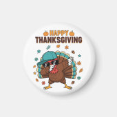 Thanksgiving Dabbing Turkey Magnet (Vorne)