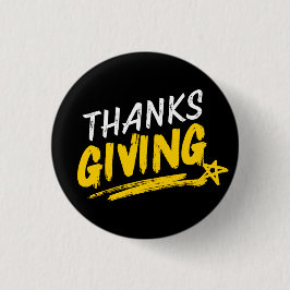 Thanksgiving Day Pin — Klassische Aufnäher Button