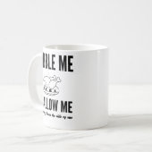 Thanksgiving Day Turkey Gobble Me Swallow Me Frien Kaffeetasse (Vorderseite Links)