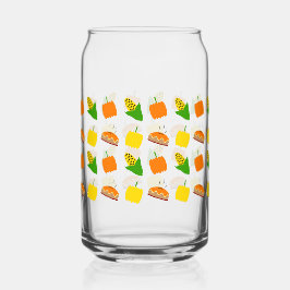 Thanksgiving Dinner Glass Can Thanksgiving Decor Dosenglas