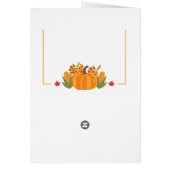 Thanksgiving dinner menu style 10.retro fall (Hinten)