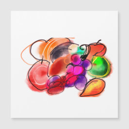 Thanksgiving-Essen Magnetkarte