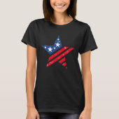 Thanksgiving Flag American Flag Memorial Day 4th o T-Shirt (Vorderseite)
