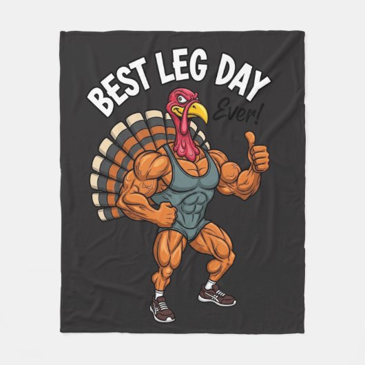 Thanksgiving Fleece Blanket (Vorderseite)